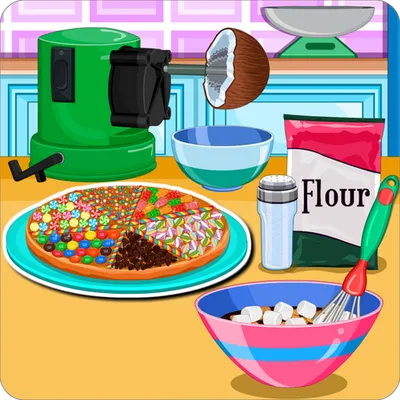 Cooking Candy Pizza Game