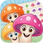 Mushroom Fever - Match 3 логотип