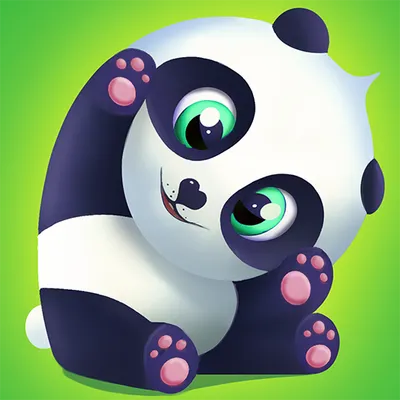 Babies pandas bears virtual