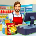 Supermarket Simulator 3D: My Idle SuperMarket Sim логотип