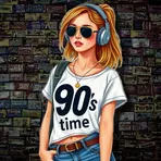 Время 90-х. Найди пару логотип