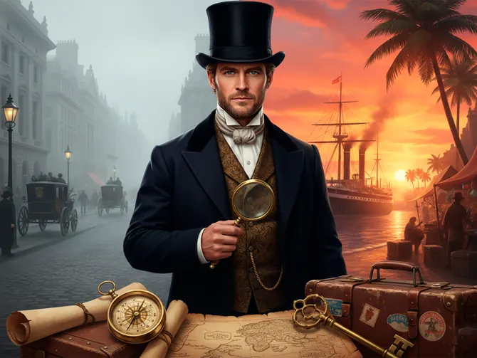 Обложка события По следам Филеаса Фогга!