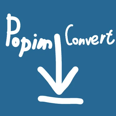 PopimConvert - бесплатный конвертер видео в MP3