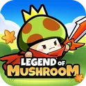 Legend of mushroom — RPG битва логотип