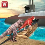 Underwater Dino Transport Game логотип