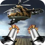 Gunship Rescue Force Battle 3d логотип