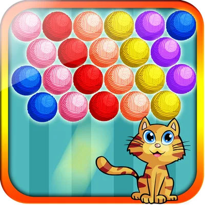 Bubble Shooter Cat