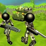 Stickman Tank Battle Simulator логотип