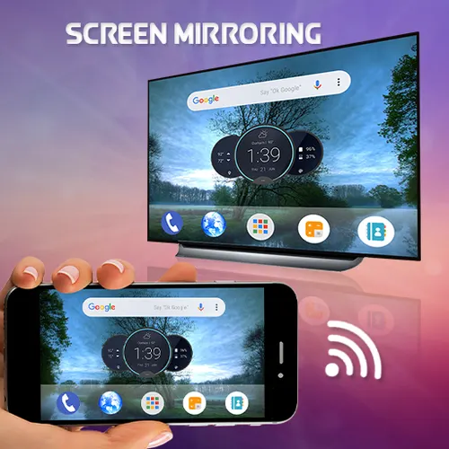 Screen Mirroring with All TV — иконка