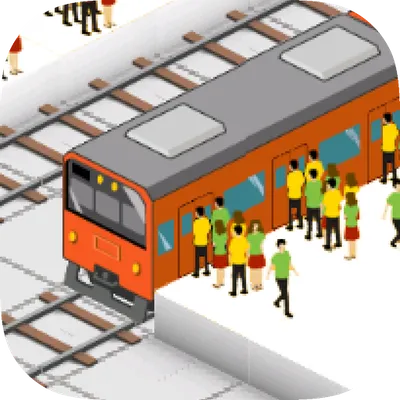 STATION-Train Crowd Simulation