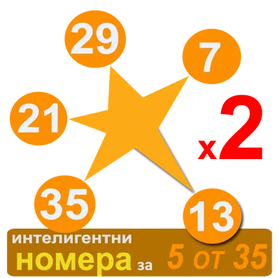 Smart Numbers for 5/35, Toto 2 (Bulgarian)