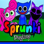 Sprunki Poppy Playtime логотип