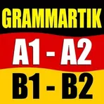 Deutsch Grammatik A1 A2 B1 B2 логотип