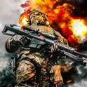Death Warrant: Offline Zombie Shooter логотип