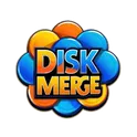 Disk Merge - Дискобол 2048 логотип