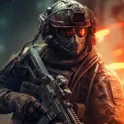 Just FPS shooter games offline логотип