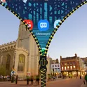 Cambridge zipper lock screen логотип