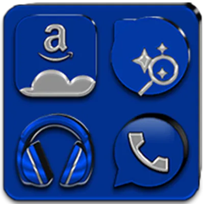 Blue Icon Pack v4.4 (Free)