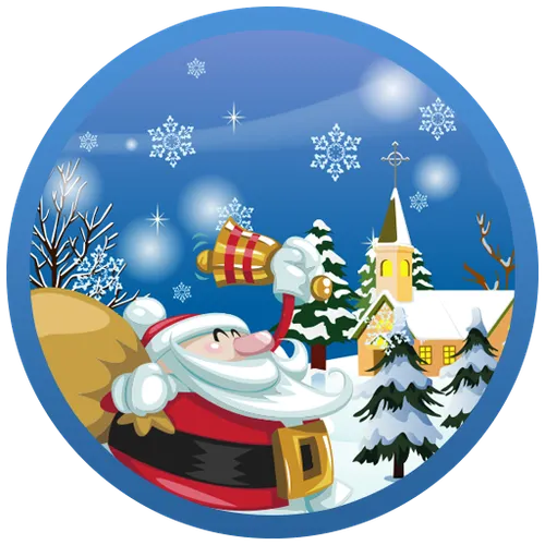 Funny Christmas Free Live Wallpaper — иконка