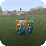 Rainbow lucky block addon for MCPE