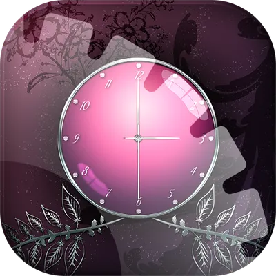 Free Pink Clock