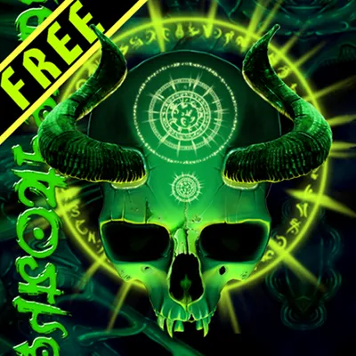 Mystical Skull Free Wallpaper