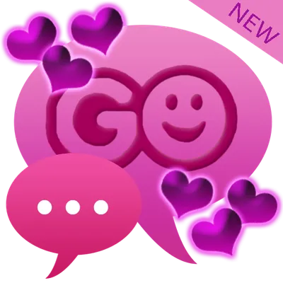 Theme Hearts for GO SMS Pro