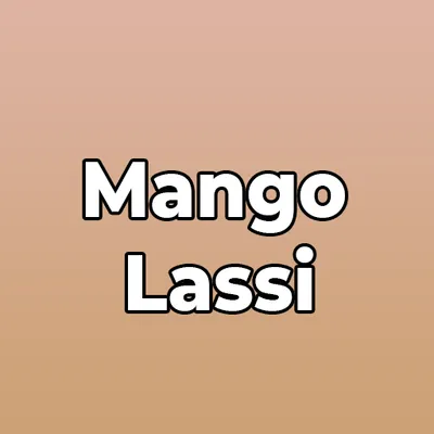 Mango Lassi