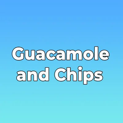 Guacamole and Chips