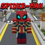 Mod Spider-Man Minecraft логотип