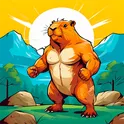 Песни про Капибару: Музыка логотип