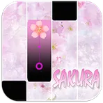 Pink Sakura Piano Tiles логотип