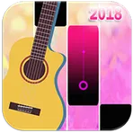 Pink Guitar Tiles 2018 логотип