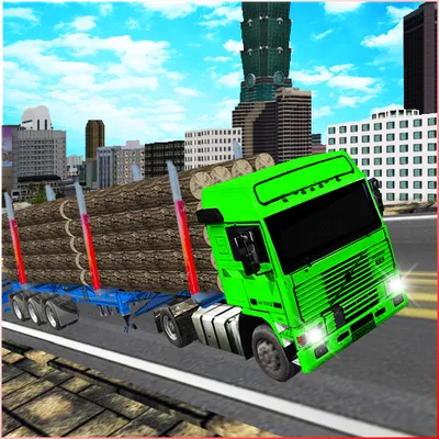 Wood Truck Simulator: Truck Transport Games 2020