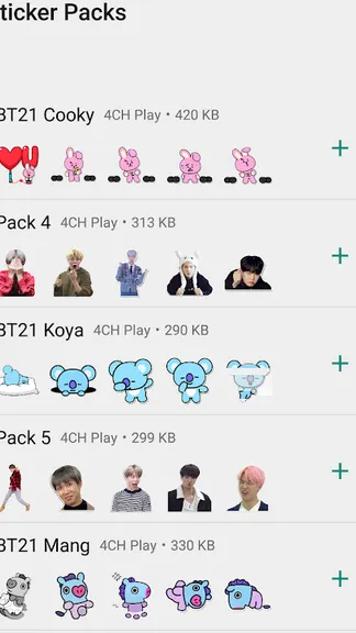 BTS Funny Stickers (2019) - WAStickerApps — скачать для Android 5,0 ...