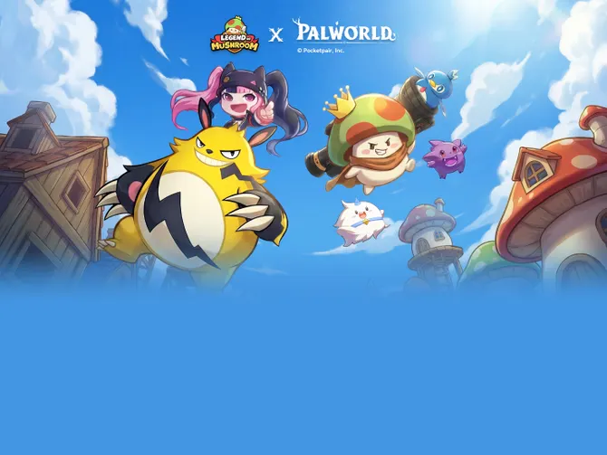 Обложка события Коллаборация с Palworld