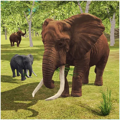 Elephant Simulator: Wild Animal Family Games