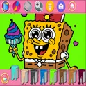 Spongebob Anime Coloring логотип