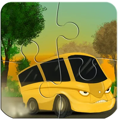 Cars & Trucks-Puzzles for Kids