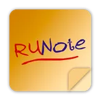 RUNote: блокнот, заметки логотип