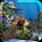 3D Aquarium Live Wallpaper HD логотип