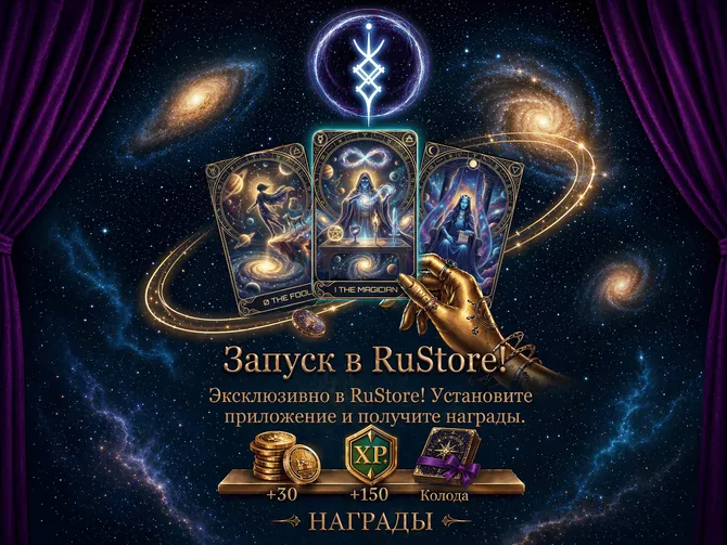 Обложка события Таро: гадание и расклады — Fortune Cards