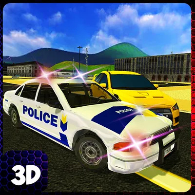 Police Rob Chase Car 3D:Mad City Police