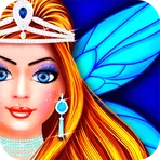 Fairy Doll - Fashion Salon Makeup Dress up Game логотип