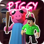 Piggy Granny Scary Escape Horror House логотип