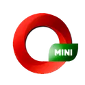 Opera Mini mobile web browser логотип