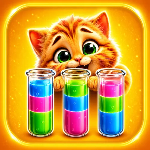 Color Sort: Спаси Зверят — иконка