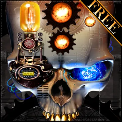 Steampunk Skull Wallpaper