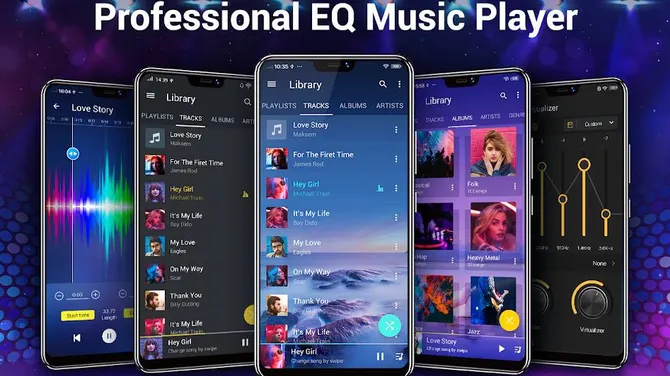 Скриншот Music Player- Music,Mp3 Player 1