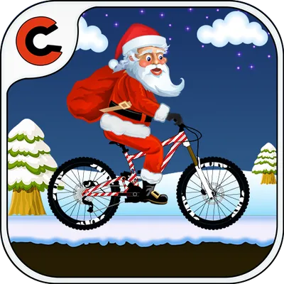 Santa Bike Rider